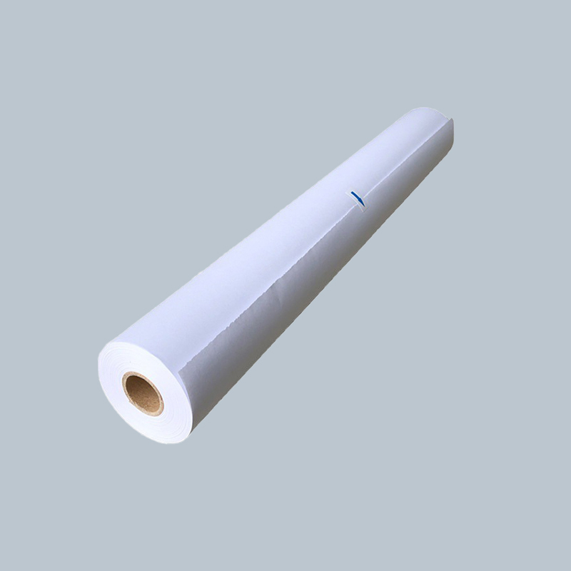 1070mm*50m58g White Cad Plotter Paper Roll 2 Inch Core